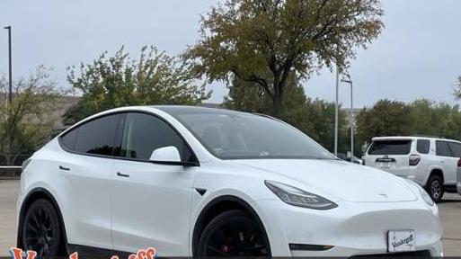 TESLA MODEL Y 2021 5YJYGAEE3MF148997 image